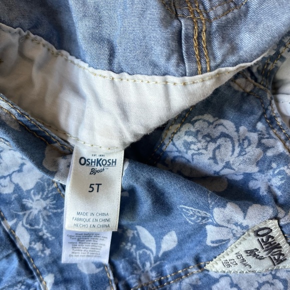 🌸 vintage oshkosh floral print overall dress - Picture 8 of 8